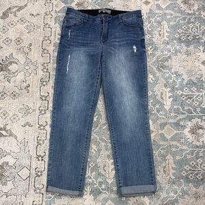 Wit & Wisdom Medium Blue Straight Leg Jeans